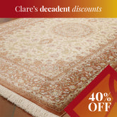 Extra fine handmade Oriental Qum silk - 118869