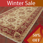 Fine handmade Afghan Ziegler runner - WS139515