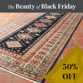 Extra fine handmade Afghan Kazak runner - BF274079