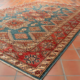 Handmade fine Afghan Kazak rug - 284932