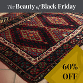 Handmade Persian Sanjabi Bagface - BF285035