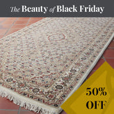 Fine handmade Indian Tabriz runner - BF285122