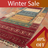 Handmade Afghan Loribaft long runner - WS295548