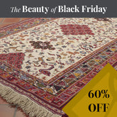 Fine handmade Persian Suzani rug - BF295587