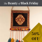 Kashkouli fine bag with decoration - BF295624