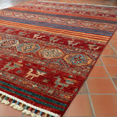 Handmade Afghan Aryana carpet - 307764