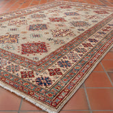 Handmade fine Afghan Kazak rug - 307886
