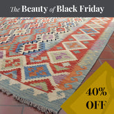 Handmade Afghan Kilim - BF307993