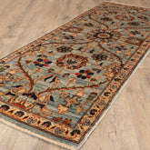 Handmade Afghan Choeb Rang short runner - 308350