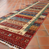 Handmade Afghan Loribaft runner - 308632