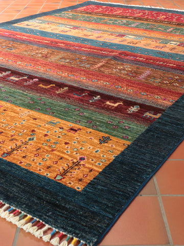 Handmade Afghan Loribaft rug - 308984