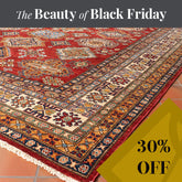 Handmade fine Afghan Kazak carpet - BF309242