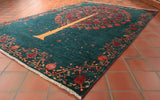 Handmade Afghan Loribaft pictorial rug - 309469