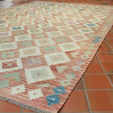 Handmade washed Afghan Kilim - 309632