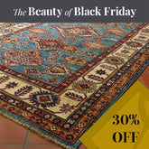 Handmade fine Afghan Kazak rug - BF309656