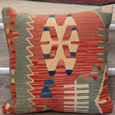Large Handmade Turkish kilim cushion - 309673-AA