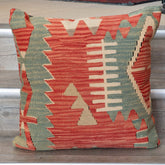 Large Handmade Turkish kilim cushion - 309673-X