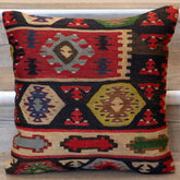 Small Handmade Turkish kilim cushion -309674-BM