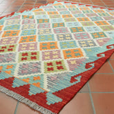 Handmade Afghan Kilim - 309708