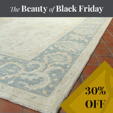 Handmade Afghan silverwash Ziegler carpet - BF309808