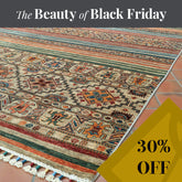 Handmade fine Afghan Samarkand carpet - BF309817