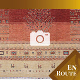 Handmade fine Afghan Loribaft carpet - ENR309870