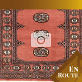 Handmade Luxury Bokhara Rug - ENR309990