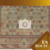 Handmade Afghan Khotan rug - ENR310007