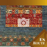 Handmade Afghan Loribaft rug - ENR310025