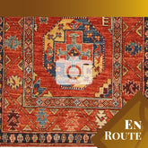 Handmade Afghan Ersari rug - ENR310037