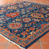 Handmade Afghan Aryana square rug - 310046