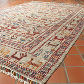 Handmade Afghan Kharjeen rug - 310075