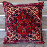 Handmade Afghan Kunduz Pile Cushion - 310274