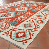 Handmade Afghan Kilim - 310389