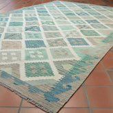 Handmade Afghan Kilim - 310404