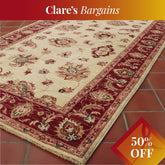 Fine handmade Afghan Ziegler wide runner - CB262113