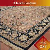 Fine handmade Oriental Qum wool and silk rug - CB295591