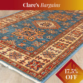 Handmade fine Afghan Kazak Rug - CB307804