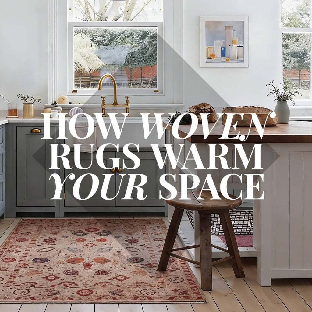 How woven rugs warm your space – From insulation to visual interest ...