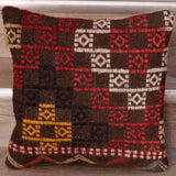 Small Handmade Turkish kilim cushion - 240848