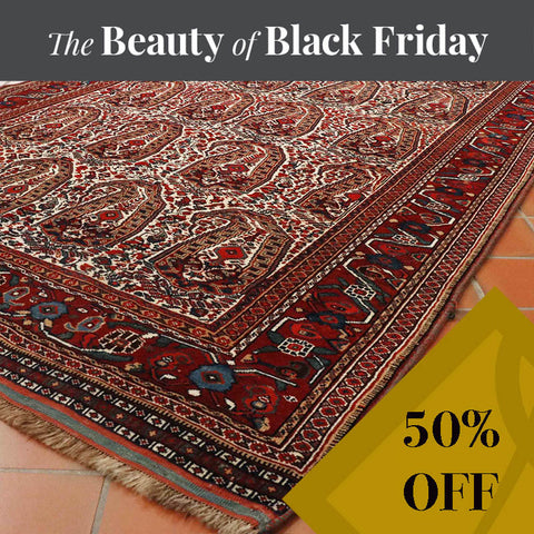 Antique handmade Oriental rug - BF295623