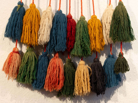 Kashkouli fine bag with decoration - 295624