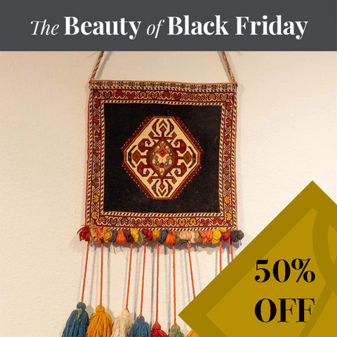 Kashkouli fine bag with decoration - BF295624