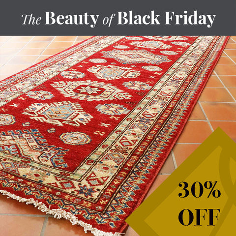 Fine handmade Afghan Kazak runner - BF295682