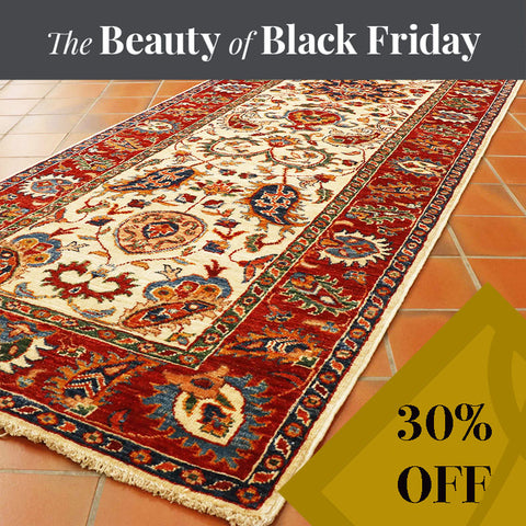 Handmade Afghan Aryana Runner - BF295718