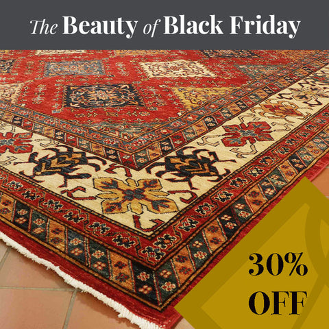 Handmade fine Afghan Kazak carpet - BF295879