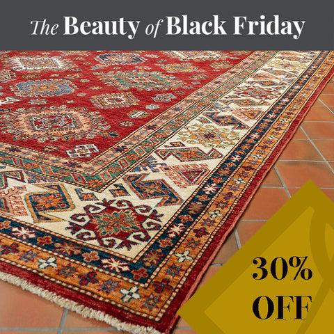 Handmade fine Afghan Kazak carpet - BF295882