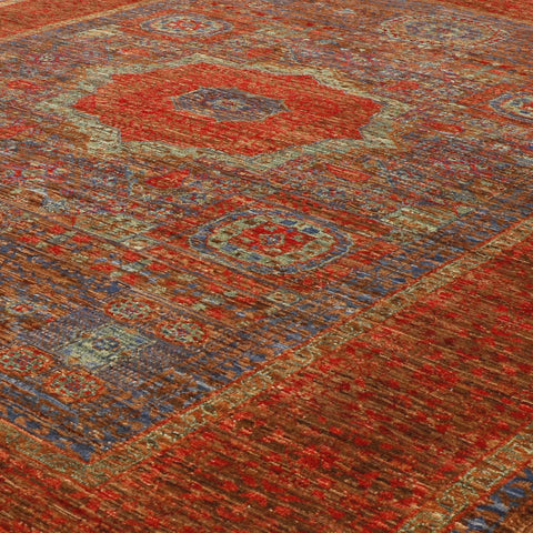Fine handmade Afghan Mamluk rug - 306330