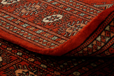 Handmade Pakistan Bokhara rug - BF306374