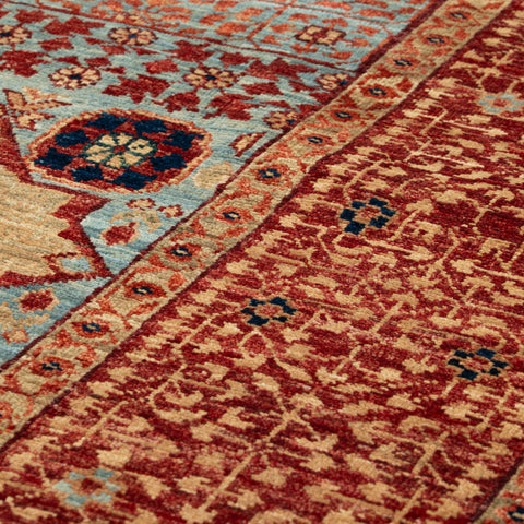 Handmade fine Afghan Mamluk rug - 306433